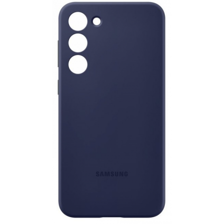 Samsung EF-PS916 - Back cover for mobile phone - silicone - navy - for Galaxy S23+ - 0