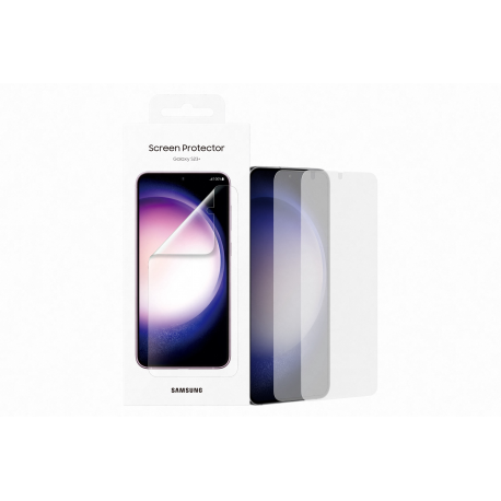 Samsung EF-US916 - Screen protector for mobile phone - film - transparent - for Galaxy S23+ - 0