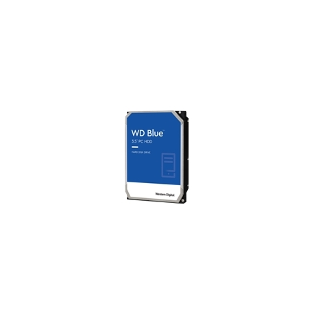 WD Blue WD60EZAX - Hard drive - 6 TB - internal - 3.5" - SATA 6Gb / s - 5400 rpm - buffer: 256 MB - 0