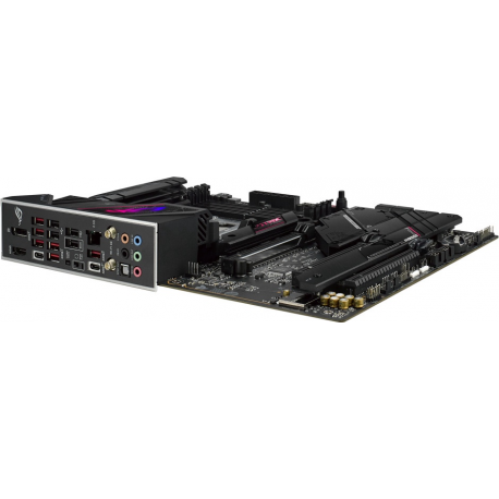 ASUS ROG Strix B650E-E Gaming WiFi - Motherboard - ATX - Socket AM5 - AMD B650 Chipset - USB 3.2 Gen 1, USB 3.2 Gen 2, USB-C 3.2 Gen2, USB-C 3.2 Gen 2x2 - 2.5 Gigabit LAN, Wi-Fi 6, Bluetooth - onboard graphics (CPU required) - HD Audio (8-channel) - 7