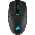 CORSAIR Gaming KATAR ELITE - Mouse - optical - 6 buttons - wireless, wired - Bluetooth, 2.4 GHz, USB-C - USB wireless receiver