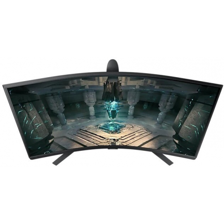 Samsung Odyssey G6 S32BG650EU - G65B Series - LCD monitor - Smart - gaming - curved - 32" - 2560 x 1440 QHD @ 240 Hz - VA - 350 cd/m² - 2500:1 - DisplayHDR 600 - 1 ms - 2xHDMI, DisplayPort - speakers - black - 5