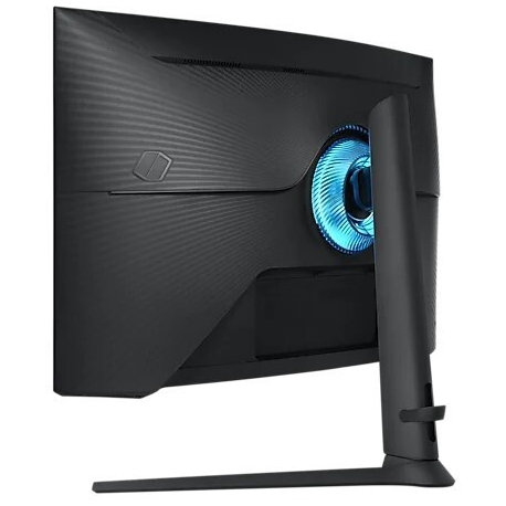 Samsung Odyssey G6 S32BG650EU - G65B Series - LCD monitor - Smart - gaming - curved - 32" - 2560 x 1440 QHD @ 240 Hz - VA - 350 cd/m² - 2500:1 - DisplayHDR 600 - 1 ms - 2xHDMI, DisplayPort - speakers - black - 7