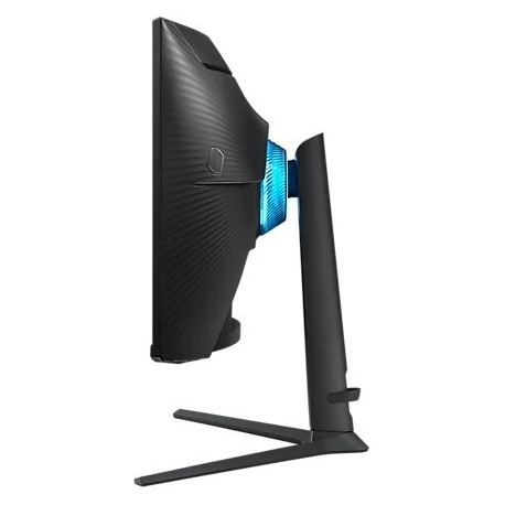 Samsung Odyssey G6 S32BG650EU - G65B Series - LCD monitor - Smart - gaming - curved - 32" - 2560 x 1440 QHD @ 240 Hz - VA - 350 cd/m² - 2500:1 - DisplayHDR 600 - 1 ms - 2xHDMI, DisplayPort - speakers - black - 8