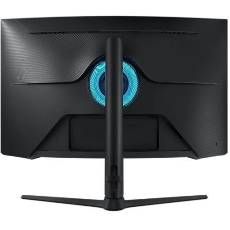 Samsung Odyssey G6 S32BG650EU - G65B Series - LCD monitor - Smart - gaming - curved - 32" - 2560 x 1440 QHD @ 240 Hz - VA - 350 cd/m² - 2500:1 - DisplayHDR 600 - 1 ms - 2xHDMI, DisplayPort - speakers - black - 9