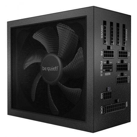 be quiet! Dark Power 13 - Power supply (internal) - ATX12V 3.0 /  EPS12V 2.92 - 80 PLUS Titanium - AC 100-240 V - 850 Watt - active PFC - black - 1