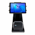 Star mUNITE EZ100 - Stand - for printer  /  tablet - steel - black