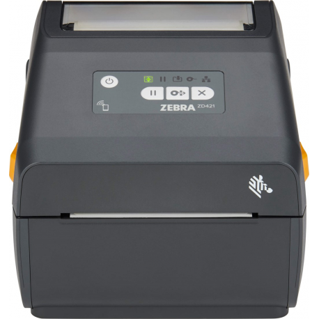 Zebra ZD421 - Label printer - thermal transfer - Roll (11.2 cm) - 300 dpi - up to 102 mm / sec - USB 2.0, LAN, USB host, NFC, Bluetooth 5.0 LE - 1