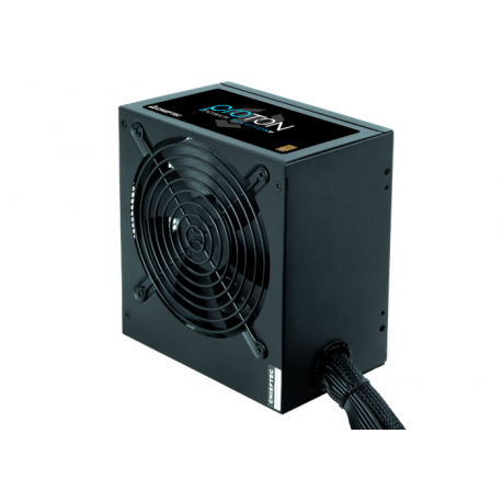 Chieftec Proton Series BDF-600S - Power supply (internal) - ATX12V 2.3 - 80 PLUS Bronze - AC 115-230 V - 600 Watt - active PFC - 1