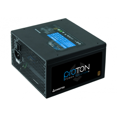 Chieftec Proton Series BDF-600S - Power supply (internal) - ATX12V 2.3 - 80 PLUS Bronze - AC 115-230 V - 600 Watt - active PFC - 3