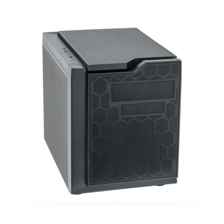 Chieftec Gaming Series - Tower - micro ATX - no power supply (ATX) - black - USB/Audio - 8
