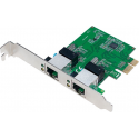 LogiLink - Network adapter - PCIe 2.0 - Gigabit Ethernet x 2