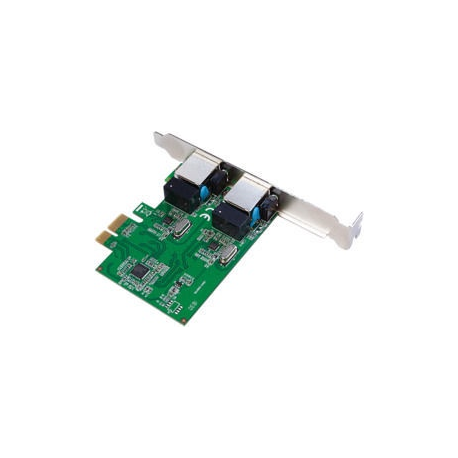 LogiLink - Network adapter - PCIe 2.0 - Gigabit Ethernet x 2 - 1