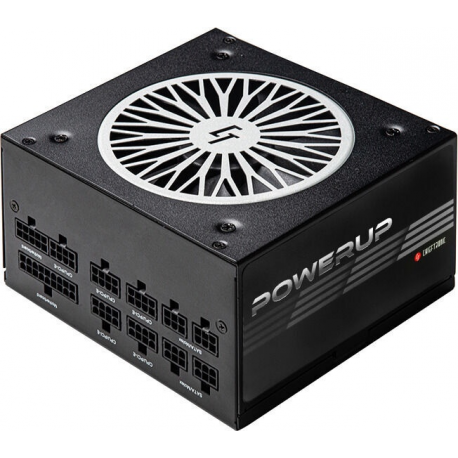 Chieftronic PowerUp Series 650W - Power supply (internal) - ATX12V 2.53 - 80 PLUS Gold - AC 100-240 V - 650 Watt - active PFC - 2