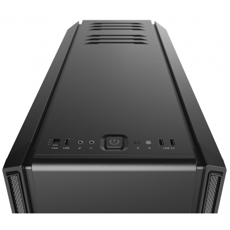 be quiet! Silent Base 601 - Tower - extended ATX - no power supply (ATX / PS/2) - black - USB/Audio - 5