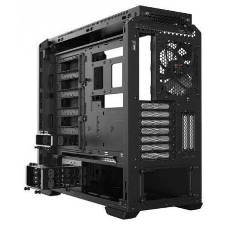 be quiet! Silent Base 601 Window - Tower - extended ATX - windowed side panel - no power supply (ATX / PS/2) - black - USB/Audio - 3