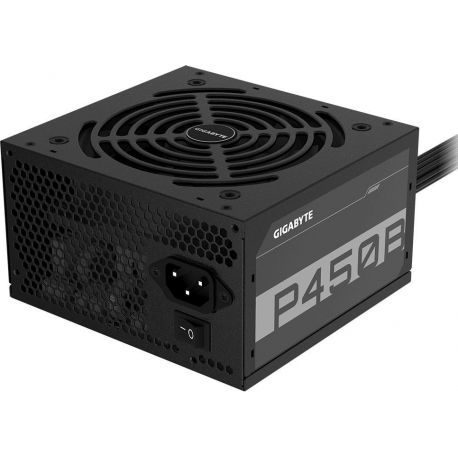 Gigabyte P450B - Power supply (internal) - ATX12V 2.31 - 80 PLUS Bronze - AC 100-240 V - 450 Watt - active PFC - 0