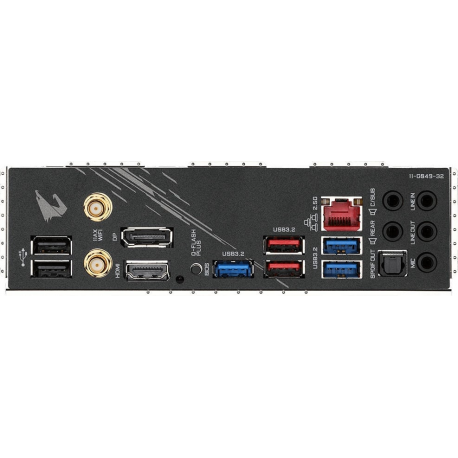 Gigabyte B550 AORUS ELITE AX - 1.0 - motherboard - ATX - Socket AM4 - AMD B550 Chipset - USB 3.2 Gen 2, USB 3.2 Gen 1, USB-C Gen1 - 2.5 Gigabit LAN - onboard graphics (CPU required) - HD Audio (8-channel) - 3