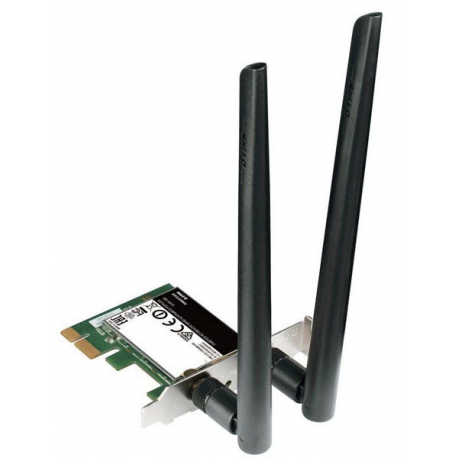 D-Link Wireless AC1200 DWA-582 - Network adapter - PCIe low profile - 802.11ac - 1