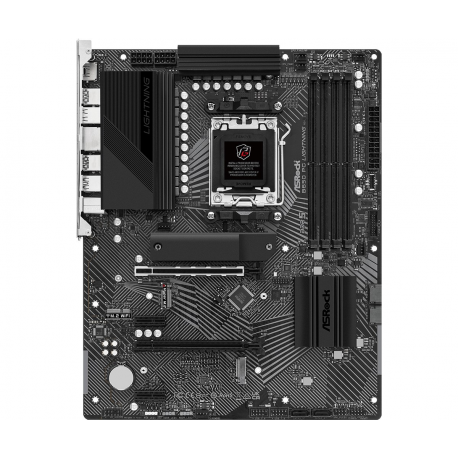 ASRock B650 PG Lightning - Motherboard - ATX - Socket AM5 - AMD B650 Chipset - USB-C 3.2 Gen 2x2, USB-C 3.2 Gen2, USB 3.2 Gen 1 - 2.5 Gigabit LAN - onboard graphics (CPU required) - HD Audio (8-channel) - 1