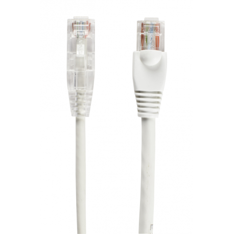 Black Box Slim-Net - Patch cable - RJ-45 (M) to RJ-45 (M) - 1.22 m - UTP - CAT 6 - booted, molded, stranded - green - 2