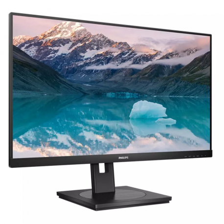 Philips 242S9JML - S Line - LED monitor - 24" (23.8" viewable) - 1920 x 1080 Full HD (1080p) @ 75 Hz - VA - 300 cd / m² - 3000:1 - 4 ms - HDMI, VGA, DisplayPort - speakers - black - 1