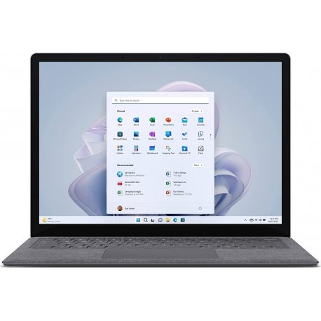 Microsoft Surface Laptop 5 - Intel Core i5 1235U / 1.3 GHz - Evo - Win 11 Home - Iris Xe Graphics - 8 GB RAM - 256 GB SSD - 13.5" touchscreen 2256 x 1504 - Wi-Fi 6 - platinum - kbd: QWERTY - 0