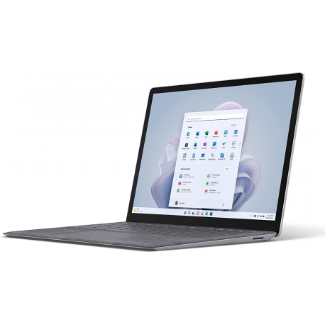 Microsoft Surface Laptop 5 - Intel Core i5 1235U / 1.3 GHz - Evo - Win 11 Home - Iris Xe Graphics - 8 GB RAM - 256 GB SSD - 13.5" touchscreen 2256 x 1504 - Wi-Fi 6 - platinum - kbd: QWERTY - 2