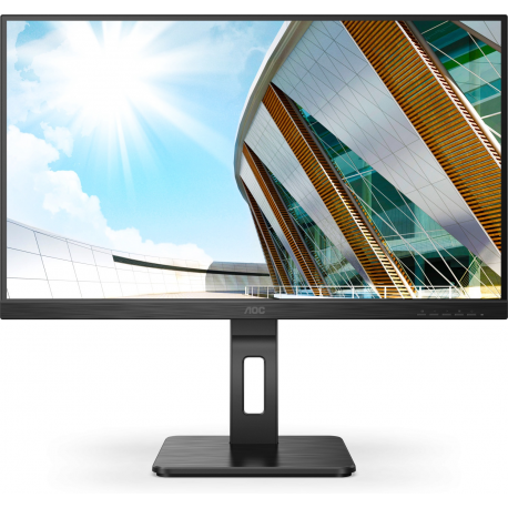 AOC Pro-line 24P2QM - P2 Series - LED monitor - 24" (23.8" viewable) - 1920 x 1080 Full HD (1080p) @ 75 Hz - VA - 300 cd / m² - 3000:1 - 4 ms - HDMI, DVI, DisplayPort, VGA - speakers - black - 0