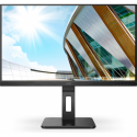 AOC Pro-line 24P2QM - P2 Series - LED monitor - 24" (23.8" viewable) - 1920 x 1080 Full HD (1080p) @ 75 Hz - VA - 300 cd / m² - 3000:1 - 4 ms - HDMI, DVI, DisplayPort, VGA - speakers - black