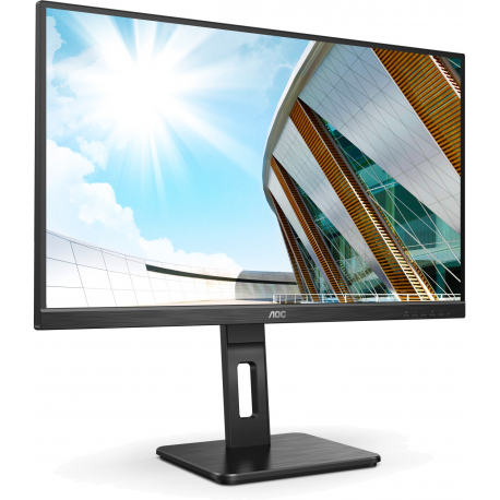 AOC Pro-line 24P2QM - P2 Series - LED monitor - 24" (23.8" viewable) - 1920 x 1080 Full HD (1080p) @ 75 Hz - VA - 300 cd / m² - 3000:1 - 4 ms - HDMI, DVI, DisplayPort, VGA - speakers - black - 2