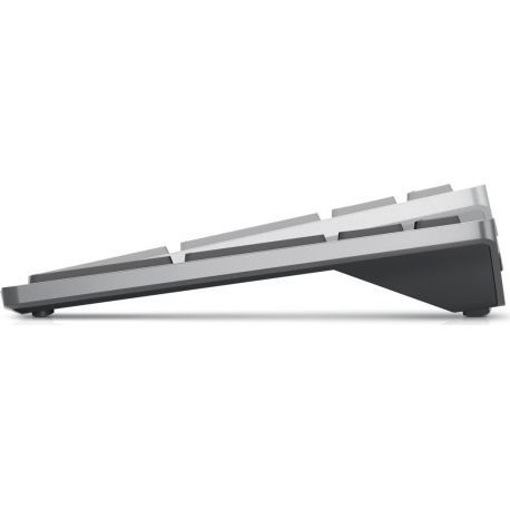 Dell Multi-Device KB740 - Keyboard - compact - wireless - 2.4 GHz, Bluetooth 5.0 - QWERTY - Russian - titan grey - with 3 years Advanced Exchange Service - 5