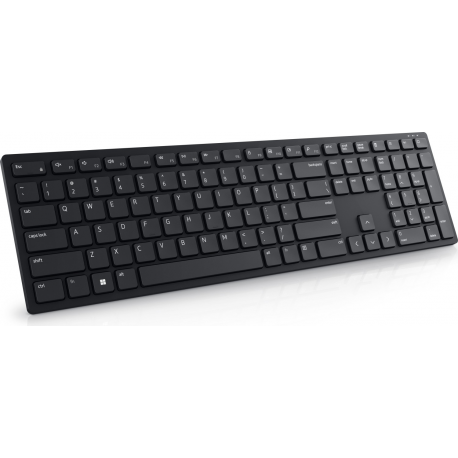 Dell KB500 - Keyboard - wireless - 2.4 GHz - QWERTY - Russian - black - with 3 years Advanced Exchange Service - 1