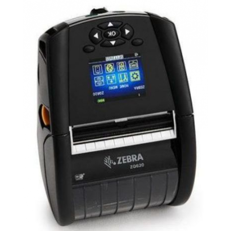 Zebra ZQ600 Series ZQ620 Plus - Label printer - direct thermal - Roll (7.9 cm) - 203 dpi - up to 115 mm / sec - Wi-Fi(ac), Bluetooth 4.2 LE, USB, NFC, RS232C - 0
