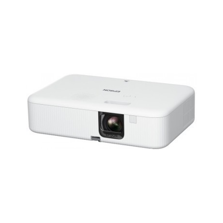 Epson CO-FH02 - 3LCD projector - portable - 3000 lumens (white) - 3000 lumens (colour) - 16:9 - 1080p - black  /  white - Android TV - 0