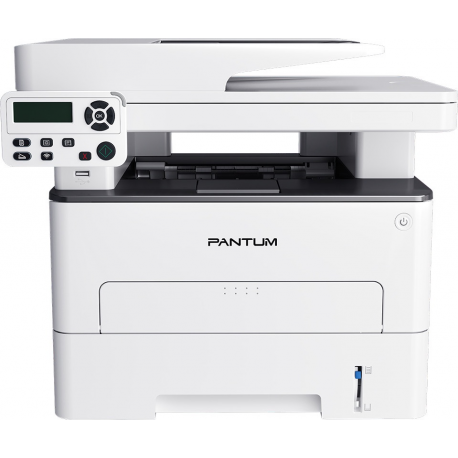 Pantum M7105DN - Multifunction printer - B / W - laser - Letter A (216 x 279 mm) / A4 (210 x 297 mm) (original) - A4 / Legal (media) - up to 35 ppm (copying) - up to 35 ppm (printing) - 250 sheets - LAN, USB 2.0, USB host - 0
