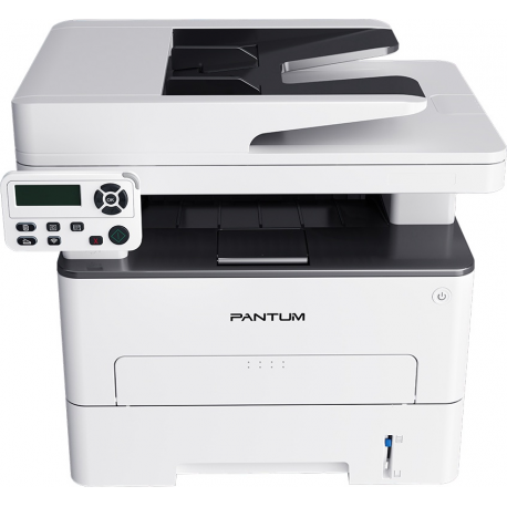 Pantum M7105DN - Multifunction printer - B / W - laser - Letter A (216 x 279 mm) / A4 (210 x 297 mm) (original) - A4 / Legal (media) - up to 35 ppm (copying) - up to 35 ppm (printing) - 250 sheets - LAN, USB 2.0, USB host - 1