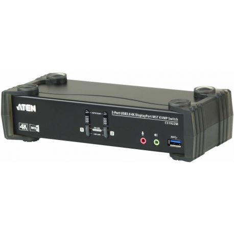 ATEN CS1922M - KVM / audio / USB switch - 2 x KVM / audio / USB - 1 local user - desktop - 0