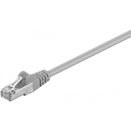 MicroConnect - Network cable - RJ-45 (M) to RJ-45 (M) - 20 m - STP - CAT 5e - booted, stranded - grey - 0
