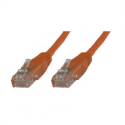 MicroConnect - Network cable - RJ-45 (M) to RJ-45 (M) - 10 m - UTP - CAT 6 - orange