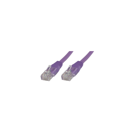 MicroConnect - Network cable - RJ-45 (M) to RJ-45 (M) - 20 m - UTP - CAT 6 - molded - purple - 0