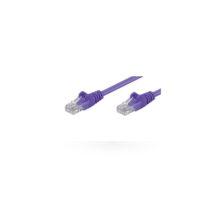 MicroConnect - Network cable - RJ-45 (M) to RJ-45 (M) - 2 m - UTP - CAT 5e - purple - 0