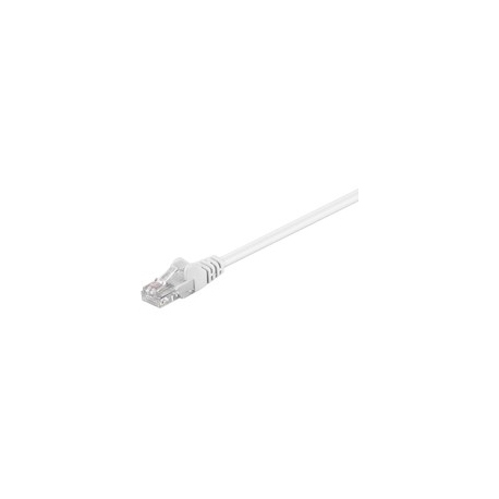MicroConnect - Network cable - RJ-45 (M) to RJ-45 (M) - 20 m - UTP - CAT 5e - stranded - white - 0
