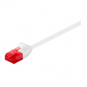 MicroConnect - Network cable - RJ-45 (M) to RJ-45 (M) - 5 m - UTP - CAT 6 - stranded - white