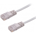 MicroConnect - Network cable - RJ-45 (M) to RJ-45 (M) - 7 m - UTP - CAT 6 - stranded, flat - grey