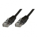 MicroConnect Value Pack - Network cable - RJ-45 (M) to RJ-45 (M) - 7 m - 6 mm - UTP - CAT 6 - round, stranded - black (pack of 10)