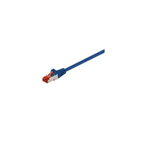 MicroConnect - Network cable - RJ-45 (M) to RJ-45 (M) - 25 cm - foiled unshielded twisted pair (F/UTP) - CAT 6 - stranded - blue - 0