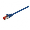 MicroConnect - Network cable - RJ-45 (M) to RJ-45 (M) - 25 cm - foiled unshielded twisted pair (F/UTP) - CAT 6 - stranded - blue