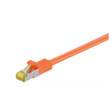 MicroConnect - Network cable - RJ-45 (M) to RJ-45 (M) - 2 m - SFTP, PiMF - CAT 7 - orange