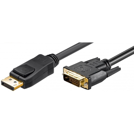 MicroConnect - DisplayPort cable - dual link - DisplayPort (M) to DVI-D (M) - 1 m - 0